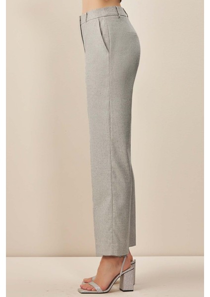 Cigarette Gri Dokuma Pantolon fırsatları