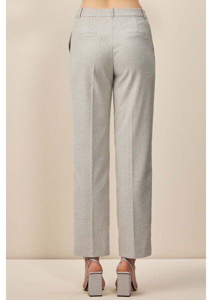 Cigarette Gri Dokuma Pantolon indirimleri