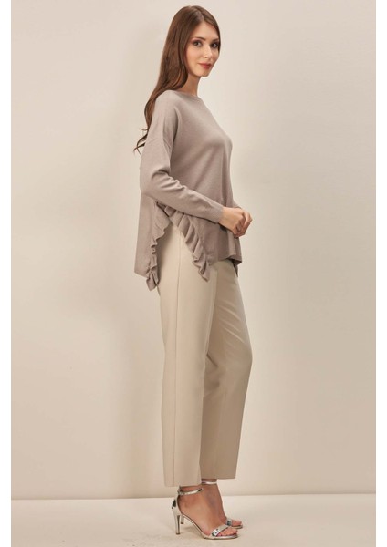 Düz Paça Taş Dokuma Pantolon fiyatları