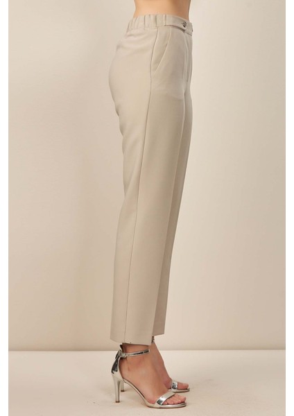 Düz Paça Taş Dokuma Pantolon fırsatları