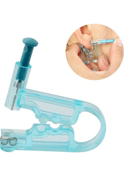 Kulak Delme Aparat Piercing Küpe Tabancası Aparatı Hijyenik Kulak Delme Kiti