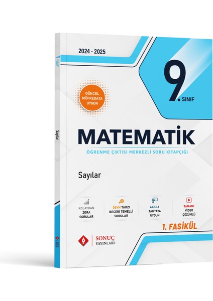 9.sınıf Matematik Modüller Set 2025 Güncel Müfredata Uygun