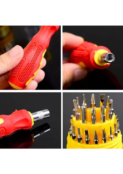 31 Parça Üniversal Çok Amaçlı Tornavida Seti indirimleri