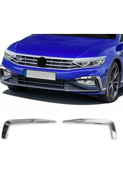 Vw Passat B8,5 Krom Sis Farı Çerçevesi 2 Prç. 2019 Üzeri P.çelik