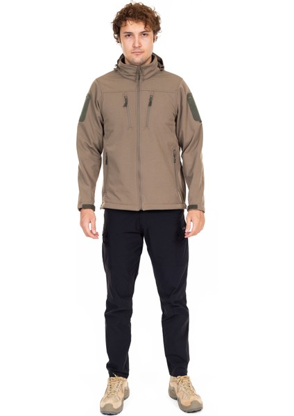 AKN 01 Softshell Taktik Mont - Haki