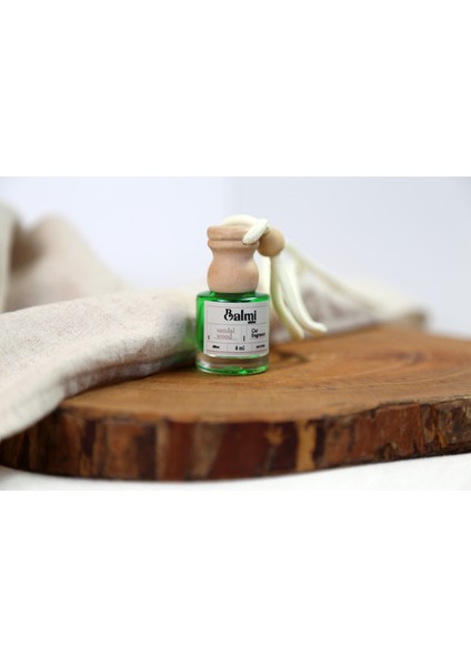 Dekoratif Ipli Asma 8 ml Oto Araç Kokusu - Sandalwood