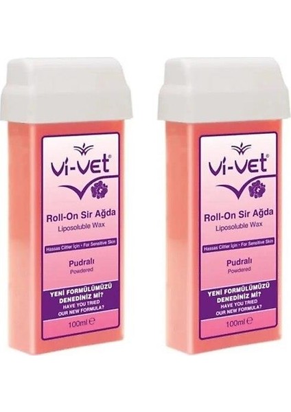Vıvet Roll-On Sir Ağda 100ML Yogun Pudra