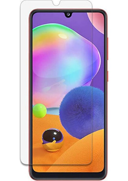 Samsung Galaxy A31 Kırılmaz Cam Şeffaf 0.3mm Kılıf Dostu Temperli Ekran Koruyucu