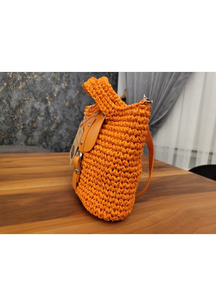 Seliness Kağıt Ip Kapaklı Turuncu Çanta fiyatları