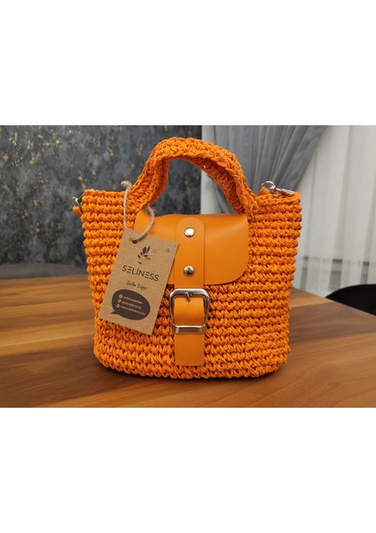 Seliness Kağıt Ip Kapaklı Turuncu Çanta fırsatları