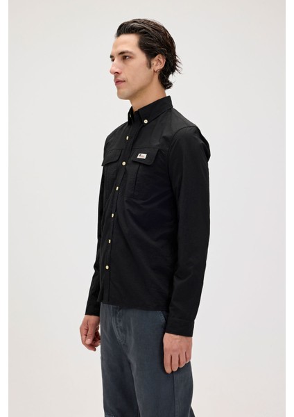 Paul Shırt Erkek Siyah Gömlek 24.01.30.007-C01 fiyatları