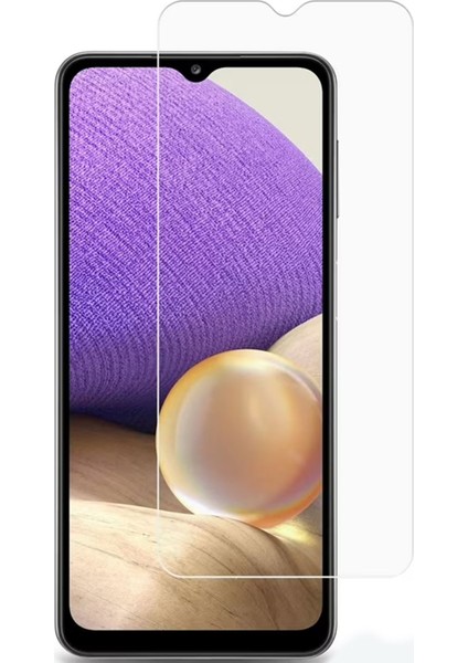 Samsung Galaxy A32 Kırılmaz Cam Şeffaf 0.3mm Kılıf Dostu Temperli Ekran Koruyucu