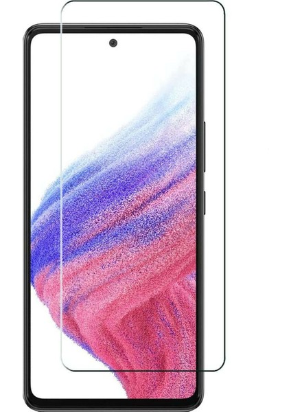 Samsung Galaxy A53 Kırılmaz Cam Şeffaf 0.3mm Kılıf Dostu Temperli Ekran Koruyucu