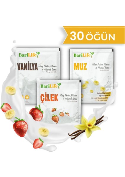 Bariatrik Protein Tozu 30'lu
