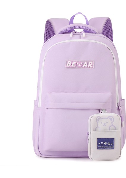 Yeni Ilkokul Öğrencisi Okul Çantası Kore Versiyonu Japon Tarzı Taze ve Hafif Azaltıcı Kızın Sırt Çantası Rahat Ortaokul Öğrencisi Okul Çantası (Yurt Dışından)