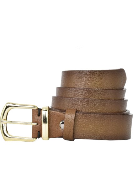 Deri Gold Tokalı Metal Köprülü Kahverengi Kadın Kemeri 3 Cm=2li-3cm-Kd-42-Gold.tk fırsatları