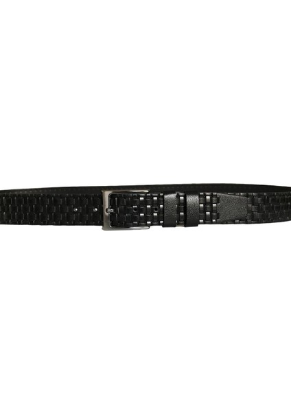 Deri 2'li Set 4 cm Kemer Siyah LACIVERT=2LI.119-121 fırsatları