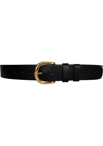 Deri Gold Tokalı Siyah Kadın Kot Kemeri 4 CM=TYC00419802434 modelleri