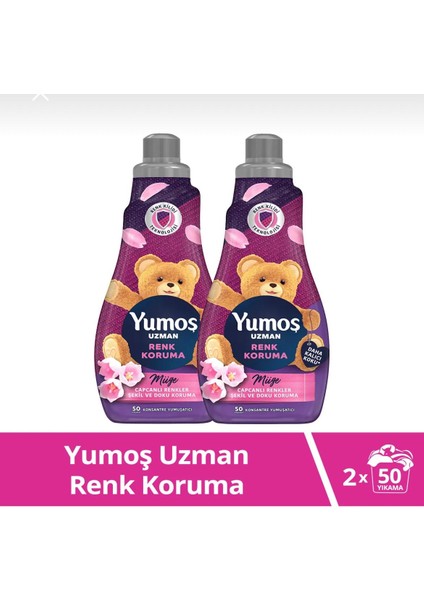 Uzman Renk Koruma Konsantre Yumuşatıcı 1200 ml X2