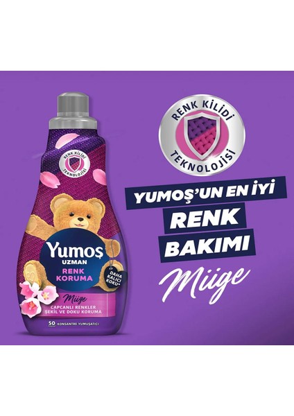 Uzman Renk Koruma Konsantre Yumuşatıcı 1200 ml X2