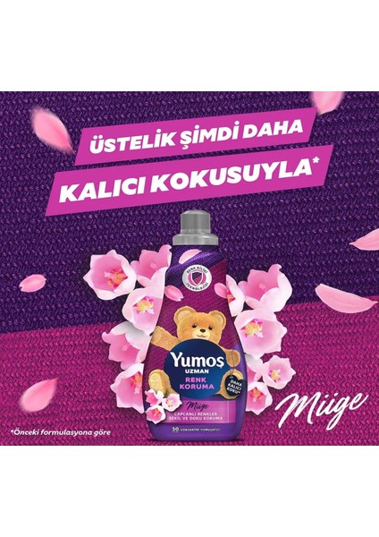 Uzman Renk Koruma Konsantre Yumuşatıcı 1200 ml X2