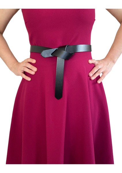 Deri Tokasız Lecce Belt 2.7 Cm=lecce