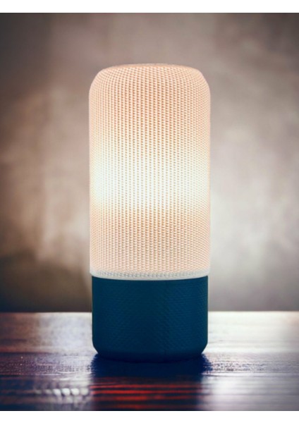 Tekno Trust Ledli Masa Lambası | Dekoratif Gece Lambası Gün Işığı | Modern Abajur | LED Lamba | Ampul ve Kablo
