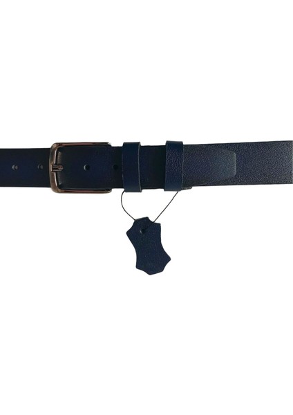 Unisex Lacivert Deri Kemer 4 CM=DK-0037 modelleri