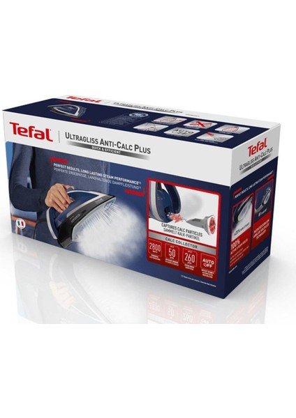 200-300 Yeni Nesil FV6846 Ultragliss Plus Buharlı Ütü Mavi Seramik 2401 Watt ve Üzeri 220 - 240 V B modelleri