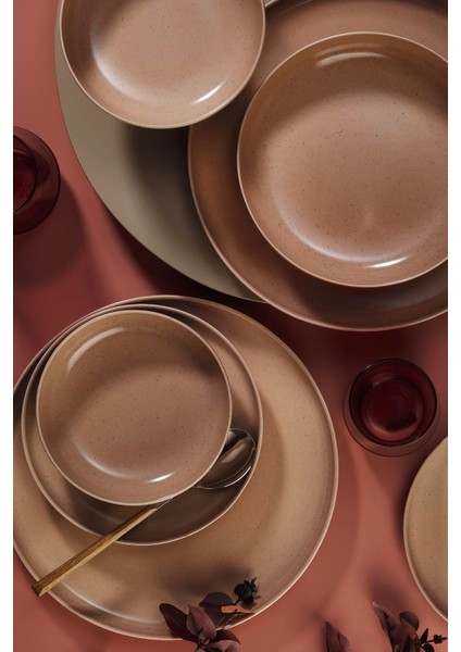 Moderna Pearl Yemek Takımı Yavruağzı 24 Parça 6 Kişilik fiyatları