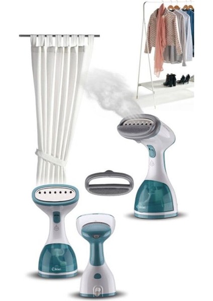 Yok Kiwi KSI-6450 1200 W Buharlı Dikey Ütü 100-200 50 Hz / 60 Hz Ithalatçı Garantili 220 - 240 V 3