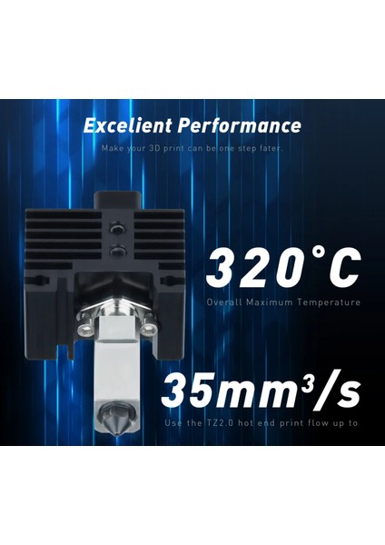 Bambu Lab P1S P1P Geliştirilmiş Hotend Kit