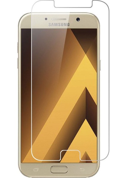 Samsung Galaxy A3 2017 Kırılmaz Cam Şeffaf 0.3mm Kılıf Dostu Temperli Ekran Koruyucu