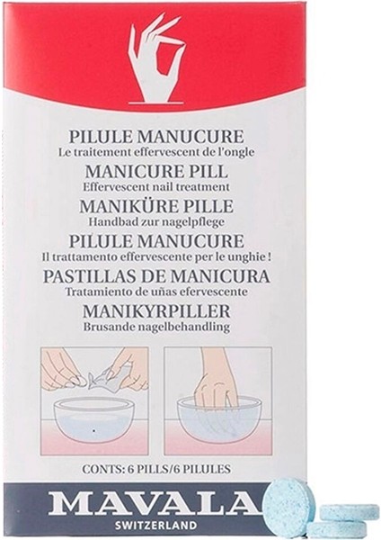 Yumuşatıcı Etkili 6'lı Manikür Tableti