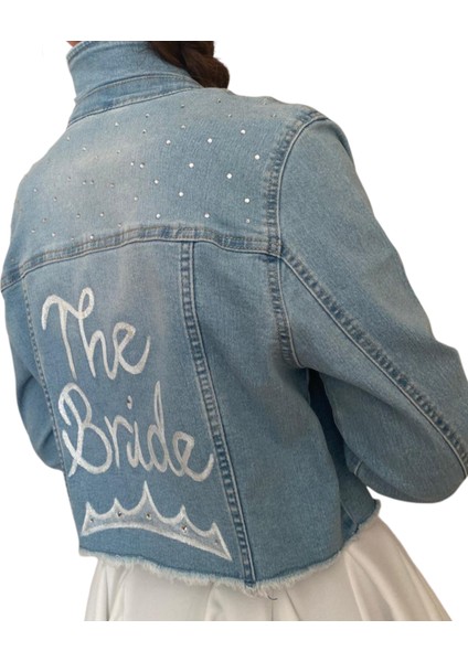 Gelin Adayları İçin Özel Tasarım Kot Ceket-The Bride fiyatları