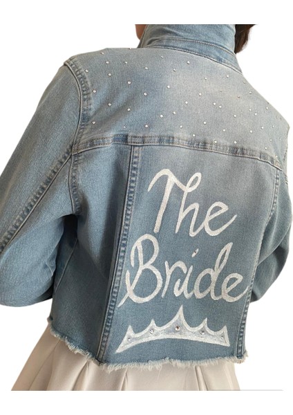 Gelin Adayları İçin Özel Tasarım Kot Ceket-The Bride modelleri