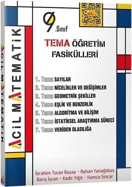 Acil Yayınları 9. Sınıf Acil Matematik Tema Öğretim Fasikülleri 2025