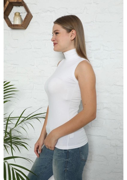 Bayan Sıfır Kol Yarım Balıkçı Yaka Body 262B modelleri