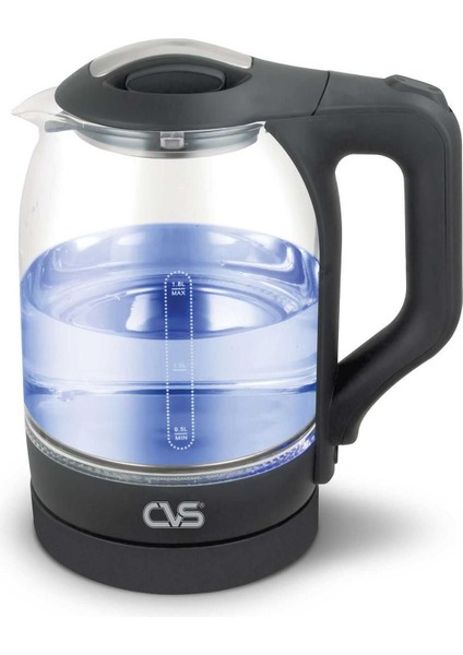 Çok Renkli Cam Kettle Dn 9312 Yaşam 8698417093122