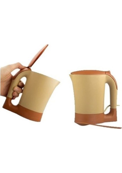 Cam Mini Su Isıtıcı 0.60 Ltsu Isıtıcısı Kettle Ani Su Isıtıcı Keetle Kahverengi 1 - 2 L 2000 W ve A modelleri