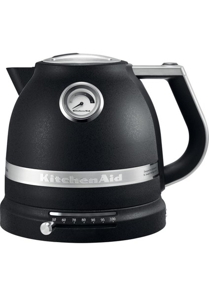 1 - 2 L 5KEK1522EBK Artisan Cast Iron Black 1.5 Litre Kettle Paslanmaz Çelik Siyah 2 Yıl 2000 W ve