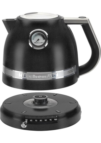 1 - 2 L 5KEK1522EBK Artisan Cast Iron Black 1.5 Litre Kettle Paslanmaz Çelik Siyah 2 Yıl 2000 W ve modelleri