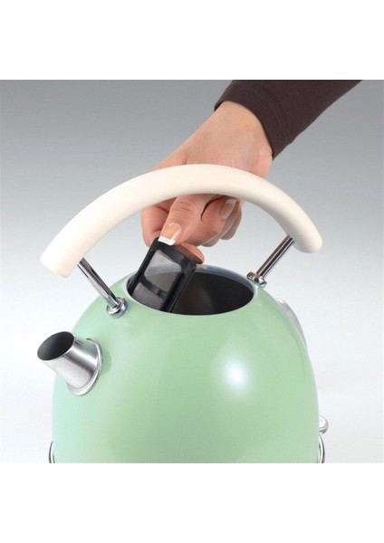 2 Yıl Vintage Kettle ve Iki Hazneli Ekmek Kızartma Makinesi Yeşil 50 Hz Bej 220 - 240 V 2000 W ve A indirimleri