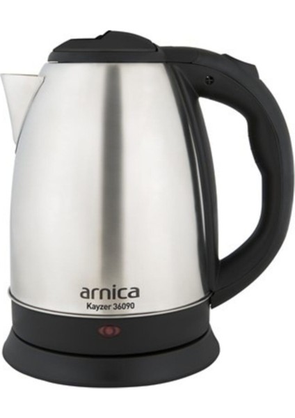 Gri IH36090 Kayzer Inox Kettle Su Isıtıcı C / F 2000 W ve Altı 2 Yıl 220 - 240 V