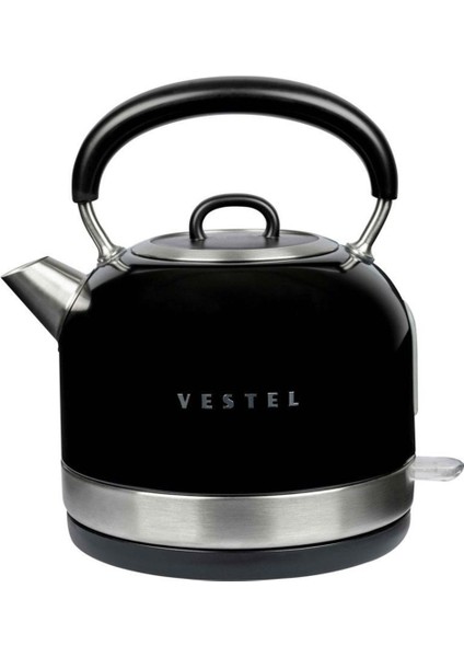 C / F Retro Su Isıtıcı Siyah 2400 W Retro 2 Yıl 220 - 240 V 1 - 2 L Resmi Distribütör Garantili Pas