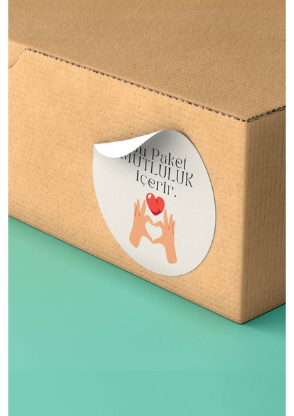 Thank You Sticker Teşekkürler Etiketi Kargo Ambalaj Paketleme Etiketi - 90 Adet - ST2304