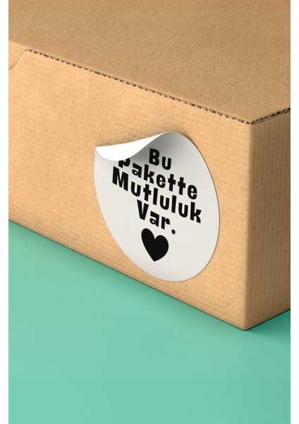 Thank You Sticker Teşekkürler Etiketi Kargo Ambalaj Paketleme Etiketi - 90 Adet - ST2309