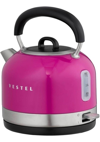 E Retro Pembe Su Isıtıcı 220 - 240 V 2 Yıl 2200 W Pembe 50 Hz / 60 Hz fiyatları