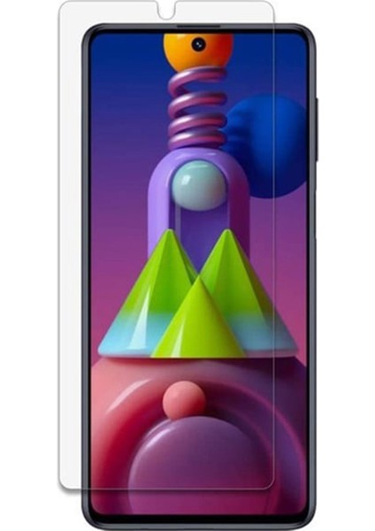Samsung Galaxy M51 Kırılmaz Cam Şeffaf 0.3mm Kılıf Dostu Temperli Ekran Koruyucu