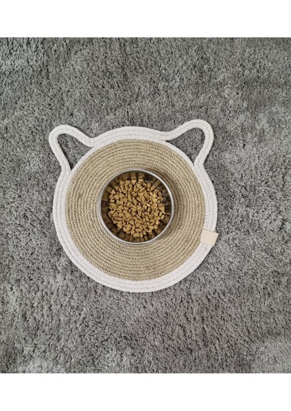 Kedi Paspası Kedi Servis Altlığı 28 x 28 cm